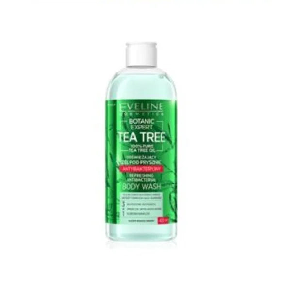 Eveline Botanic Expert 100% Tea Tree Oil Refreshing Antibacterial Body Wash 400ml