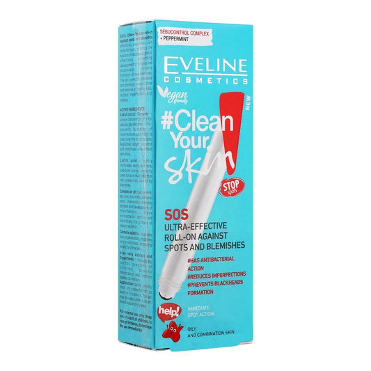 Eveline Clean Your Skin Effective Roll On Against Spots 15ml