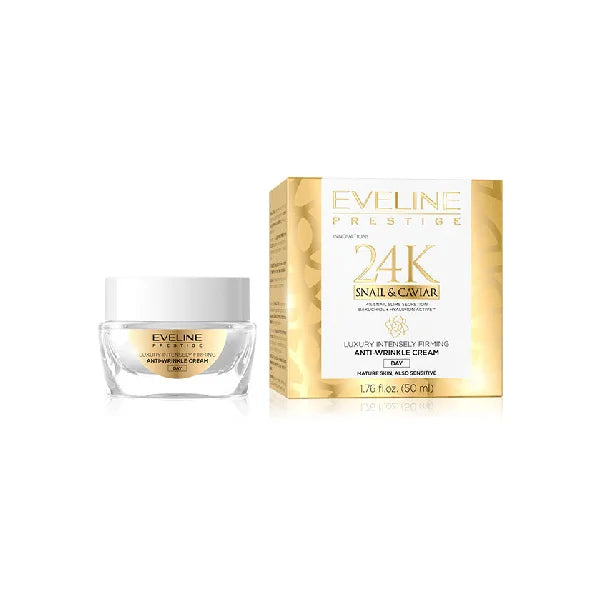 Eveline Prestige 24K Snail &amp; Caviar Day Cream 50ml