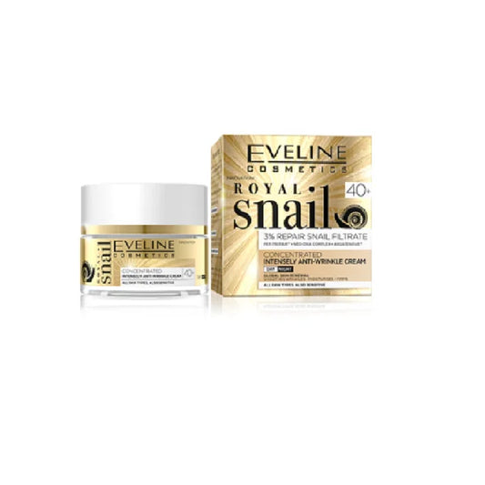 Eveline Royal Snail Concentrated Intensely Anti-wrinkle Cream 40+ - 50ml