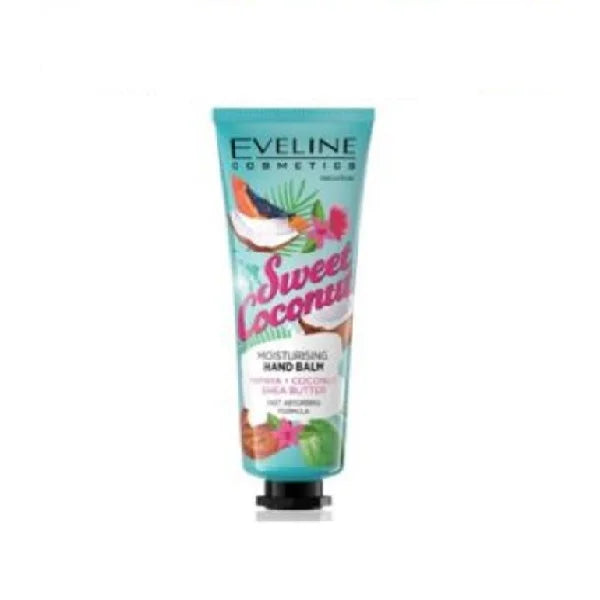 Eveline Sweet Coconut Moisturizing Hand Balm- 50ml