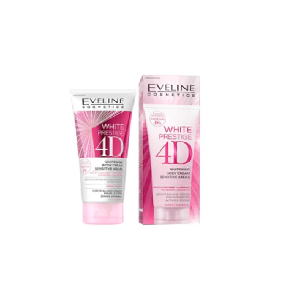 Eveline White Prestige 4D Body Cream For Sensitive Areas 125 ML