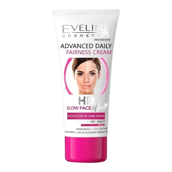 Eveline Advanced Daily Fairness Cream HD Glow Face Effect 40ml