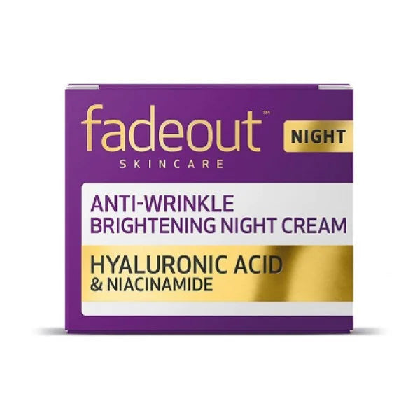 Fade Out Anti Wrinkle Brightening Night Cream 50 ml