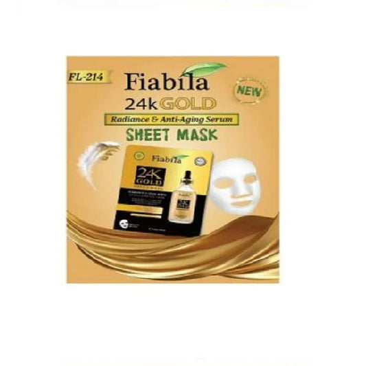 Fiabila 24K Gold Sheet Mask 25 Gm