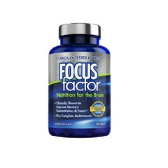 Focus Factor Brain Supplement Multivitamin For Men and Women 180 Tablets