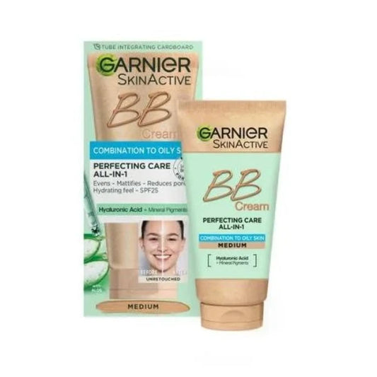 Garnier BB Cream Miracle Skin Perfector For Oily to Combination Skin Medium 40 ML