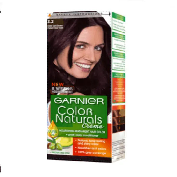 Garnier Color Naturals Hair Color Creme Dark Violet Dark Brown 3.20