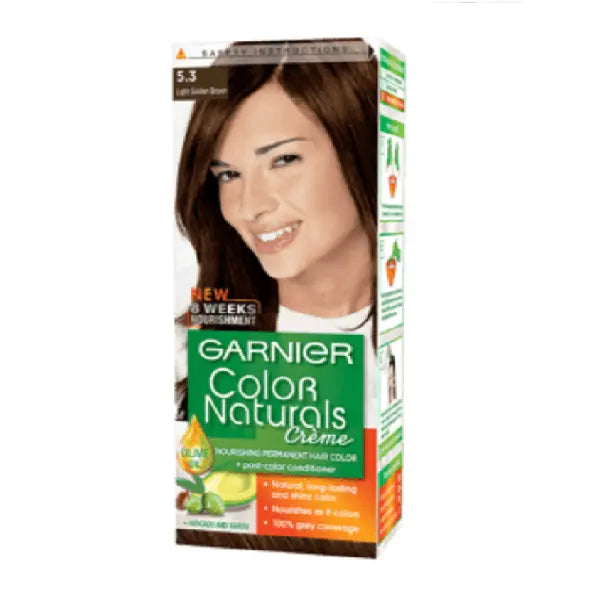 Garnier Color Naturals Hair Color Creme Light Golden Brown 5.3