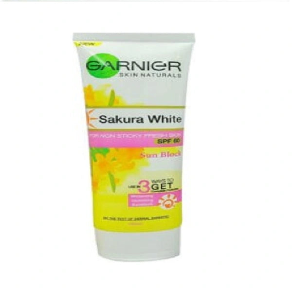 Garnier Skin Natural Sakura White SPF 60 Sun Block 100ML