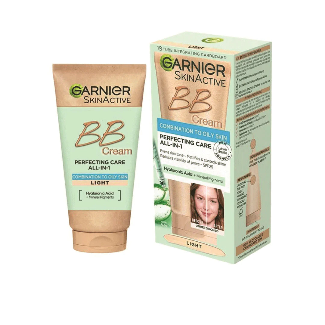 Garnier BB Cream Miracle Skin Perfector For Oily To Combination Skin Light 40 ML