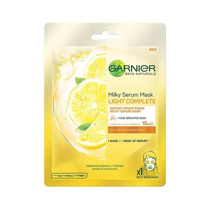 Garnier Skin Naturals Light Complete Milky Serum Mask