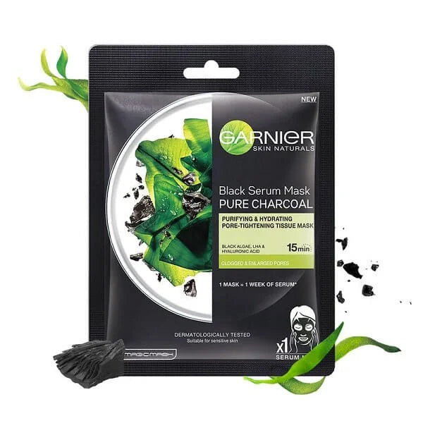 Garnier Skin Naturals Pure Charcoal Black Serum Mask