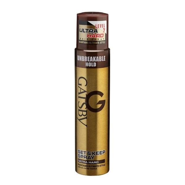 Gatsby Set & Keep Ultra Hard Hair Spray 66ml