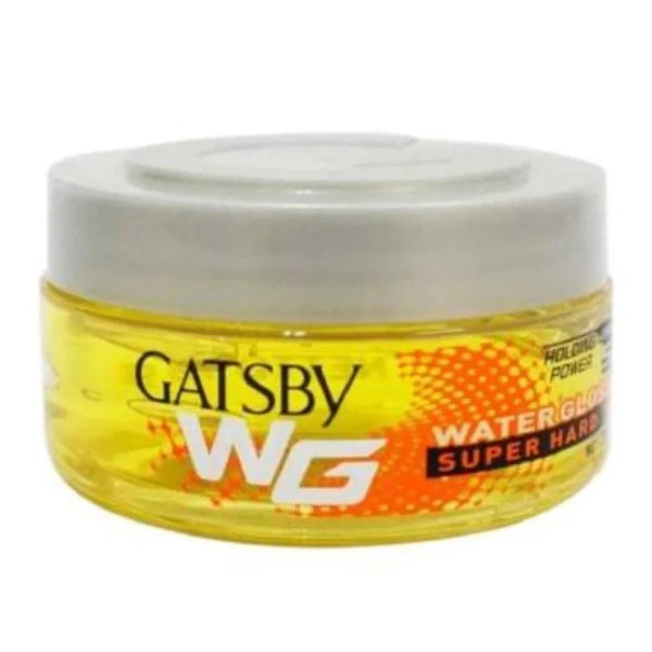 Gatsby Yellow Super Hard Styling Gel 150g