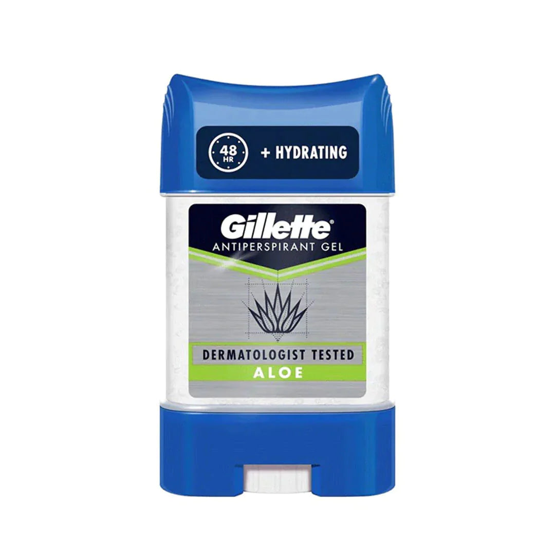 Gillette Aloe Scent Antiperspirant Eucalyptus Scent Deodorant Stick