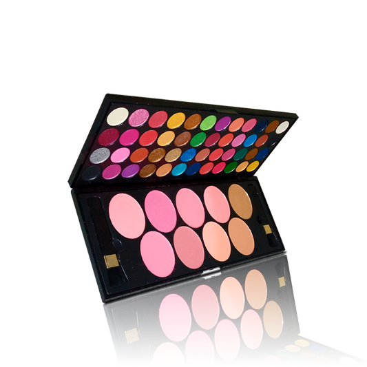 Glamorous Face 24+24+9 Matte, Velvet Eyeshade & Blush on Kit
