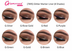 Glamorous Face Glitter Marker Liner New