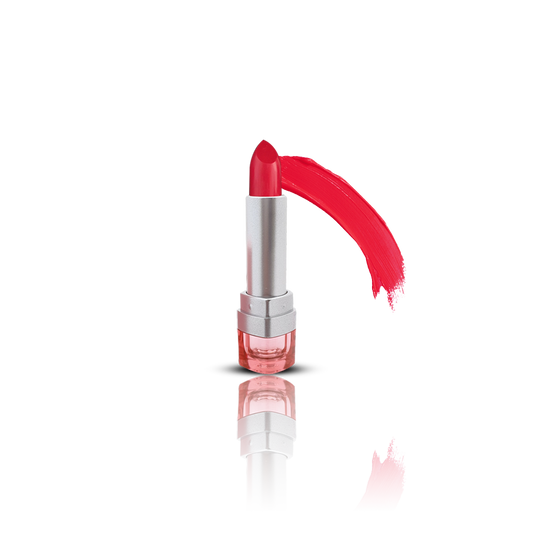 Glamorous Face Matte Lipstick Vitamin E & Aloe Vera Extracts (Pink Case)
