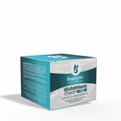 BeautyVoc Glutathione Whitening Cream 50 G - | Vitamin C & Niacinamide | Best Skin Whitening Brightening Cream, Dark Spot Removal, Anti-Aging