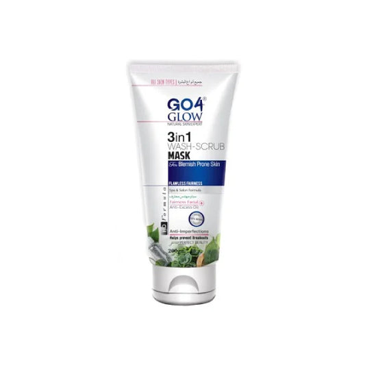 Go 4 Glow 3in1 Wash+Scrub+Mask 200 ML