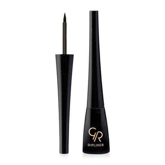 Golden Rose Dip liner Black