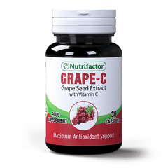 Nutrifactor Grape - C , 30 Capsules (Antioxidant Support)