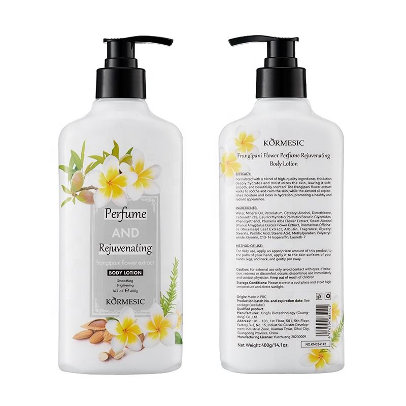 Kormesic Perfume and Rejuvenating Frangipani Flower Extract Body Lotion - 400g
