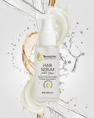 BeautyVoc Hair Serum 50ml | Anti Frizz | Heat Protect Hair Serum | Detangles, Adds Shine & Softness | Promotes Hair Growth | Non-Greasy
