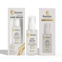 BeautyVoc Hair Serum 50ml | Anti Frizz | Heat Protect Hair Serum | Detangles, Adds Shine & Softness | Promotes Hair Growth | Non-Greasy