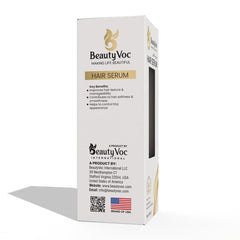 BeautyVoc Hair Serum 50ml | Anti Frizz | Heat Protect Hair Serum | Detangles, Adds Shine & Softness | Promotes Hair Growth | Non-Greasy