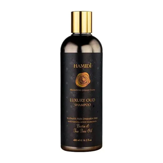 Hamidi Luxury Oud Shampoo Biotin & Tea Tree 480ml