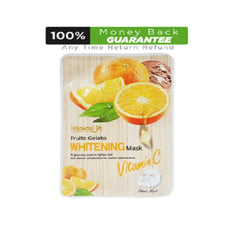 Haokali Fruit Gelato Whitening Vitamin C Facial Sheet Mask - 30ml