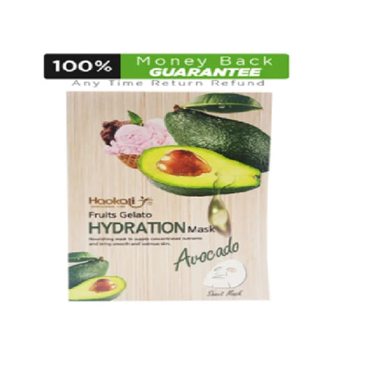 Haokali Fruits Gelato Hydrating Avocado Sheet Mask - 30ml