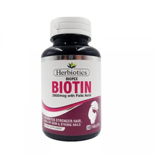 Herbiotics Biopex Biotin 2500mcg - 30 Capsules