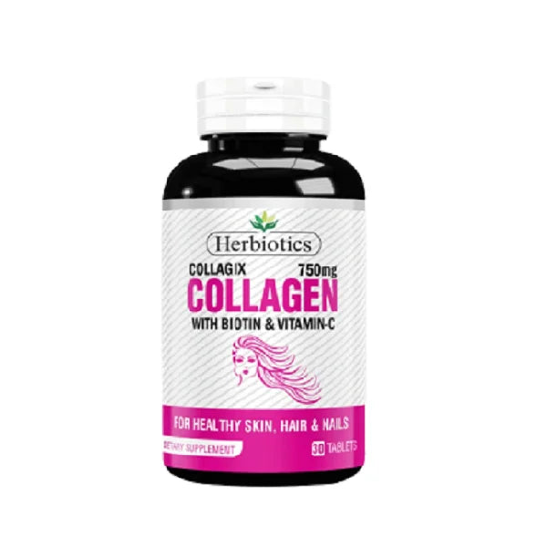 Herbiotics Collagix Collagen 750mg - 30 Tablets