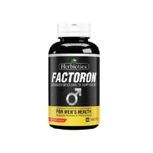 Herbiotics Factoron For Men's Health Supports Stamina & Performance