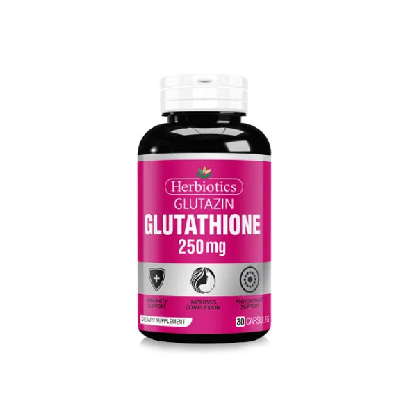 Herbiotics Glutazin Glutathione 250mg 30 Capsules