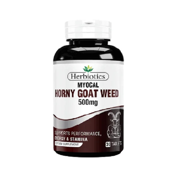 Herbiotics Myocal Horny Goat Weed 500mg 30 Tablets