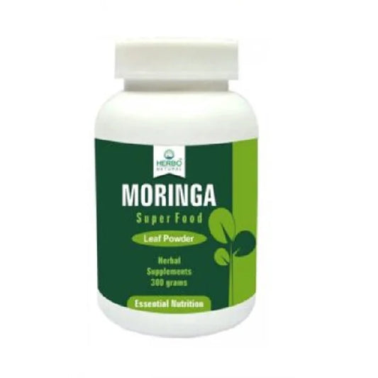 Herbo Natural Moringa Super Food Leaf Powder - 250 g