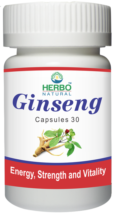Herbo Natural Ginseng (30 Capsules)