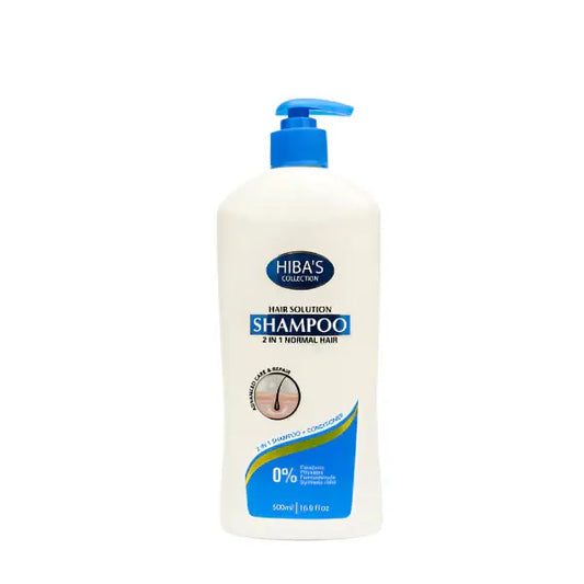 Hiba's Collection Shampoo 2 IN 1 Normal Hair 500ml
