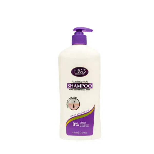 Hiba's Collection Shampoo Dry & Damaged Hair 500ml
