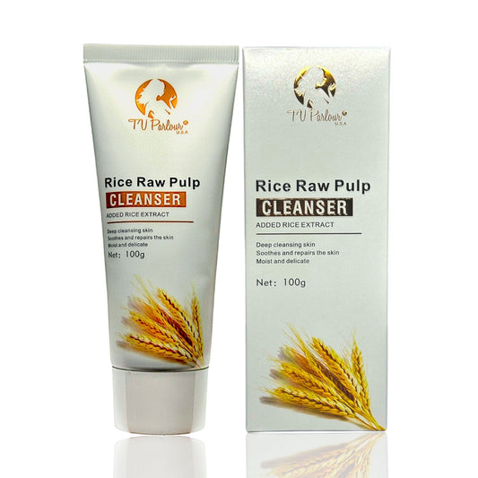 Tv Parlour Rice Raw Pulp Cleanser - 100g