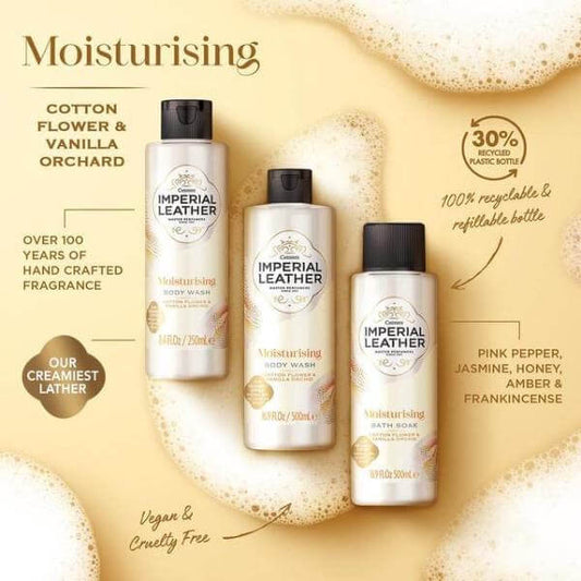 Imperial Leather Moisturizing Cotton Flower And Vanilla Orchid Body Wash 500ml