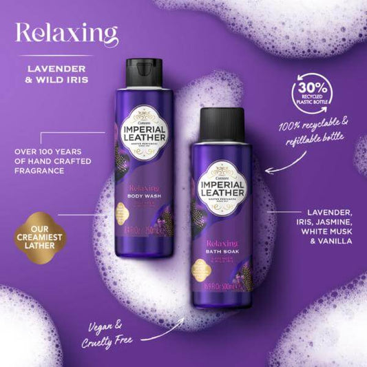 Imperial Leather Relaxing Lavender And Wild Iris Body Wash 500ml