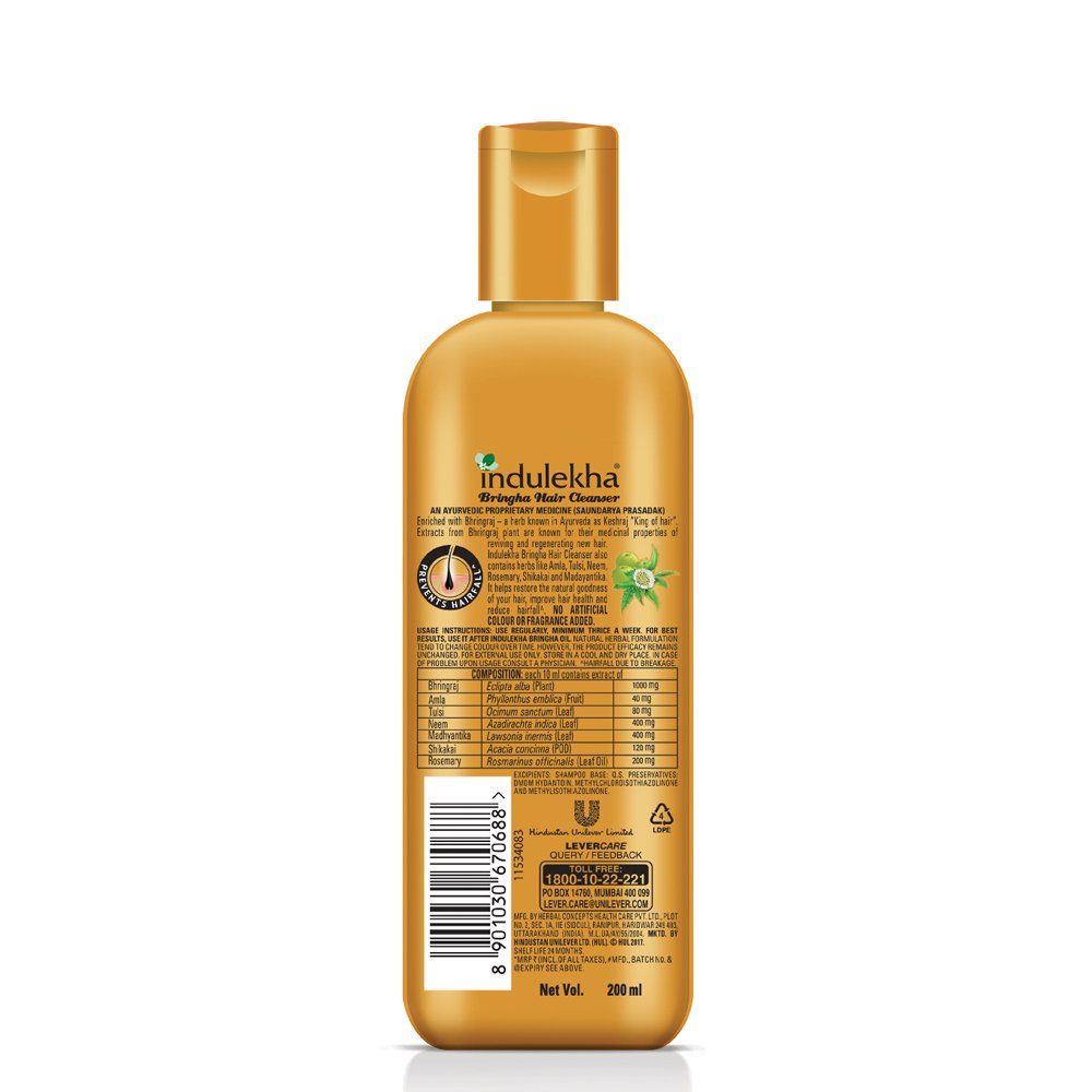 Indulekha Bringha Hair Fall Shampoo 200ml