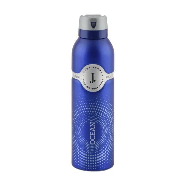 J. Perfumed Body Spray For Men Ocean 200 ML