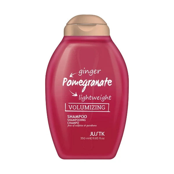 JUSTK Ginger, Pomegranate Volumizing Shampoo 350ml