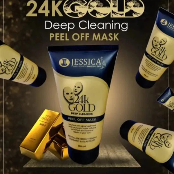 Jessica 24K Gold Deep Cleansing Peel Off Mask 150ml